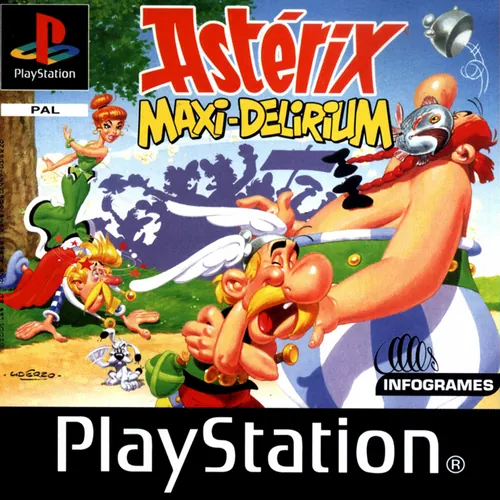 Jaquette de Astérix Maxi-Delirium