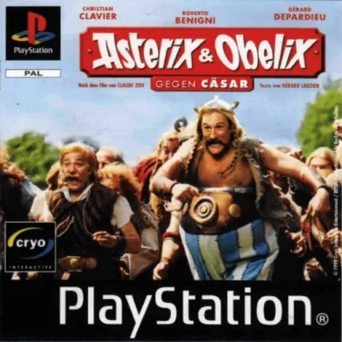 Jaquette de Astérix et Obélix contre César