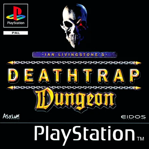 Jaquette de Ian Livingstone's Deathtrap Dungeon