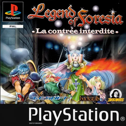 Jaquette de Legend of Foresia : La Contrée Interdite