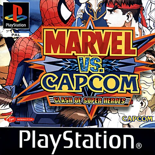 Jaquette de Marvel vs. Capcom : Clash of Super Heroes