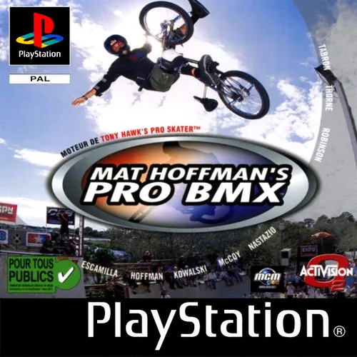 Jaquette de Mat Hoffman's Pro BMX