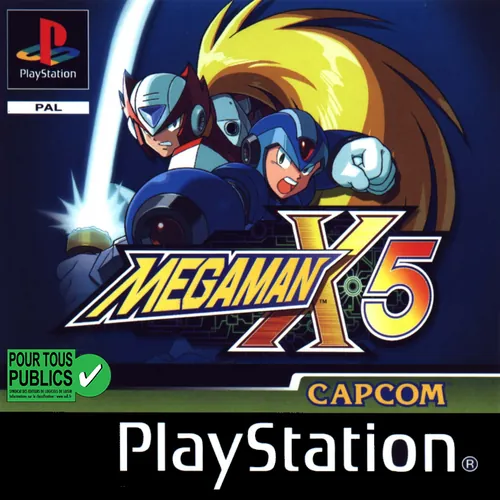 Jaquette de Mega Man X5