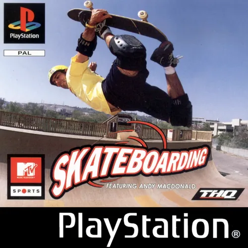 Jaquette de MTV Sports : Skateboarding featuring Andy Macdonald