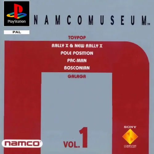 Jaquette de Namco Museum Vol. 1