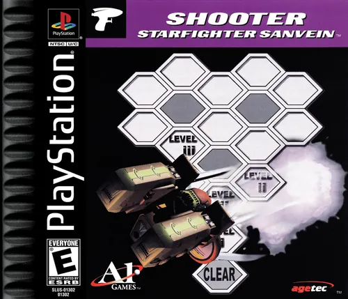 Jaquette de Shooter Starfighter Sanvein