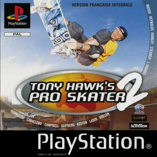 Jaquette de Tony Hawk's Pro Skater 2