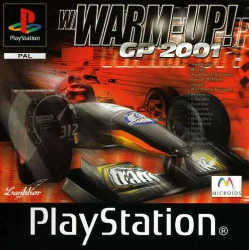 Jaquette de Warm Up! GP 2001