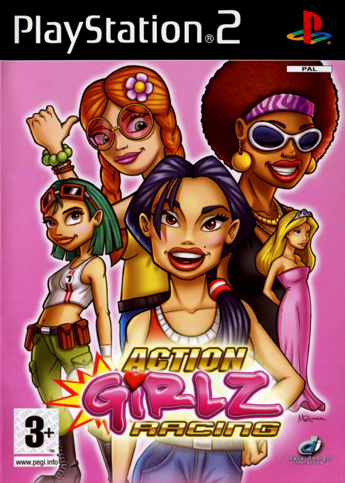 Jaquette de Action Girlz Racing