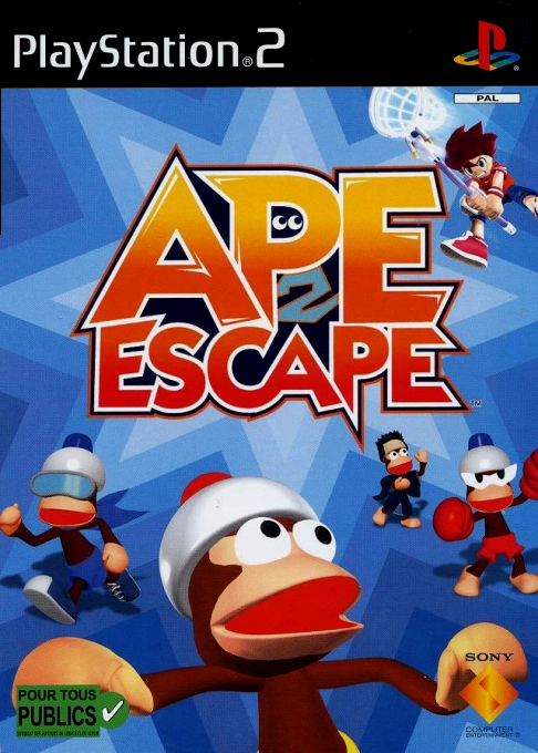 Jaquette de Ape Escape 2