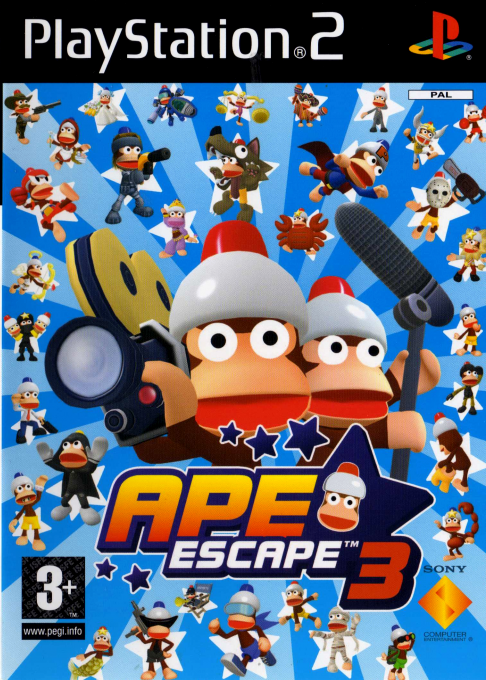 Jaquette de Ape Escape 3