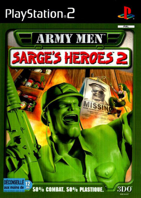 Jaquette de Army Men : Sarge's Heroes 2