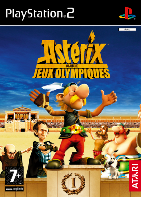Jaquette de Astérix Aux Jeux Olympiques