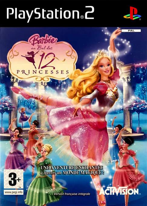 Jaquette de Barbie Au Bal Des 12 Princesses