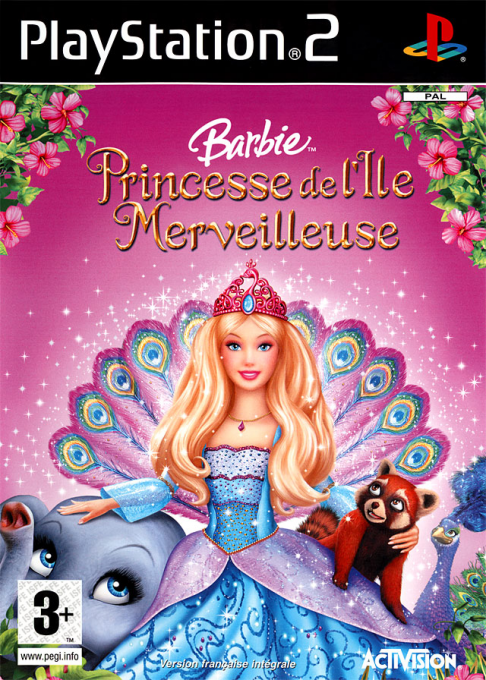 Jaquette de Barbie Princesse de l'Ile Merveilleuse