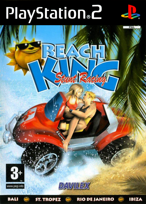 Jaquette de Beach King Stunt Racing