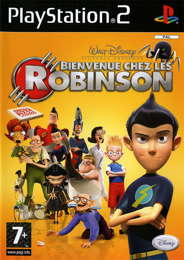 Jaquette de Bienvenue Chez Les Robinson