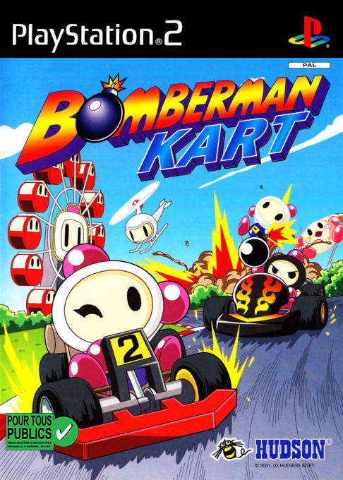 Jaquette de Bomberman Kart
