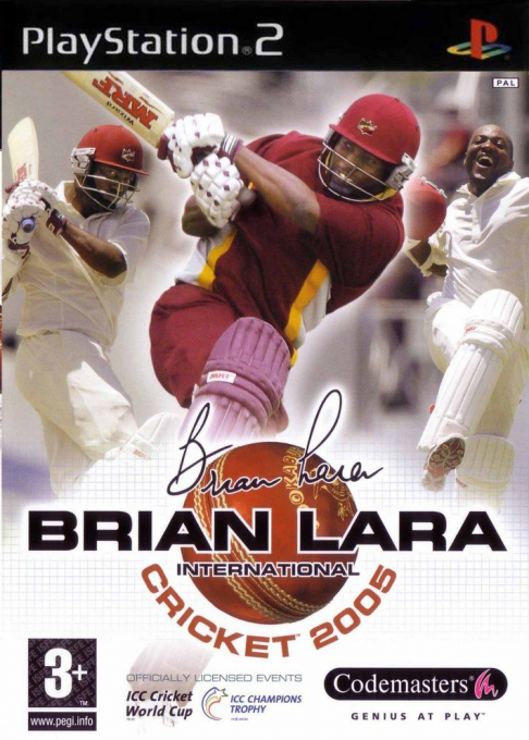 Jaquette de Brian Lara International Cricket 2005
