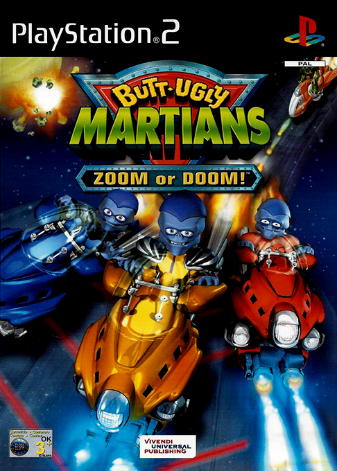 Jaquette de Butt-Ugly Martians : Zoom or Doom!