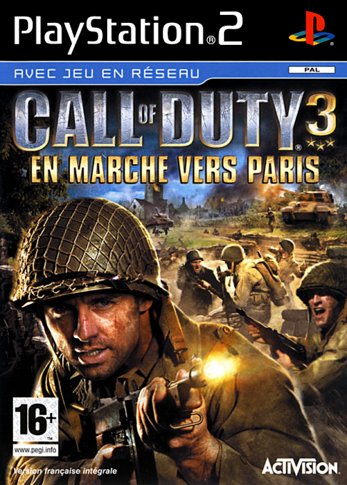 Jaquette de Call Of Duty 3 - En Marche Vers Paris