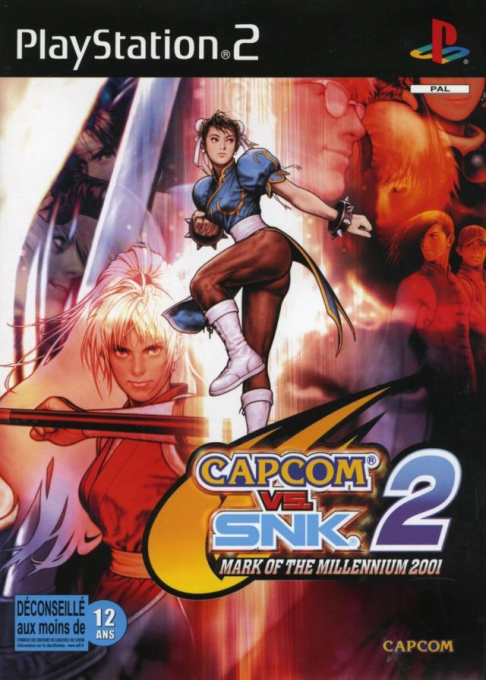 Jaquette de Capcom vs. SNK 2 : Mark of the Millennium 2001