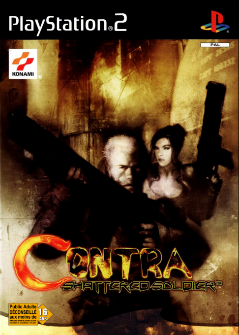Jaquette de Contra : Shattered Soldier