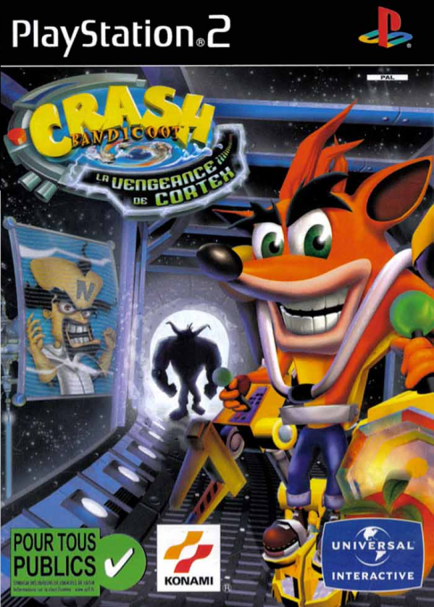 Jaquette de Crash Bandicoot : La Vengeance De Cortex