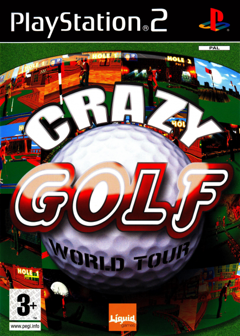 Jaquette de Crazy Golf : World Tour