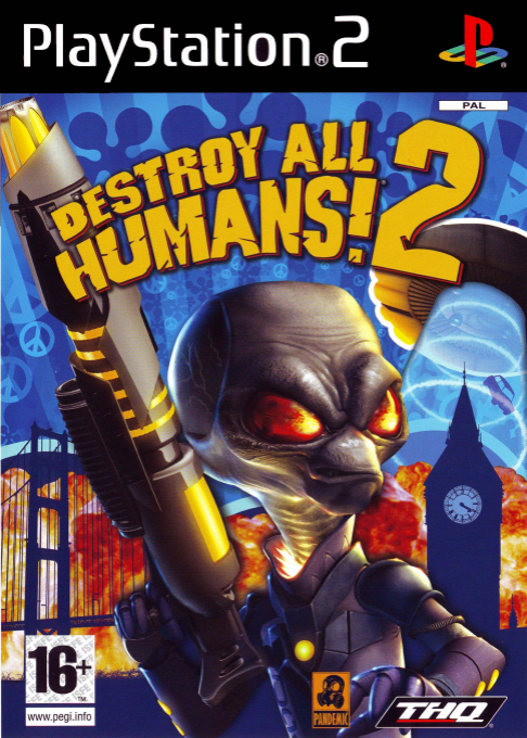 Jaquette de Destroy All Humans! 2