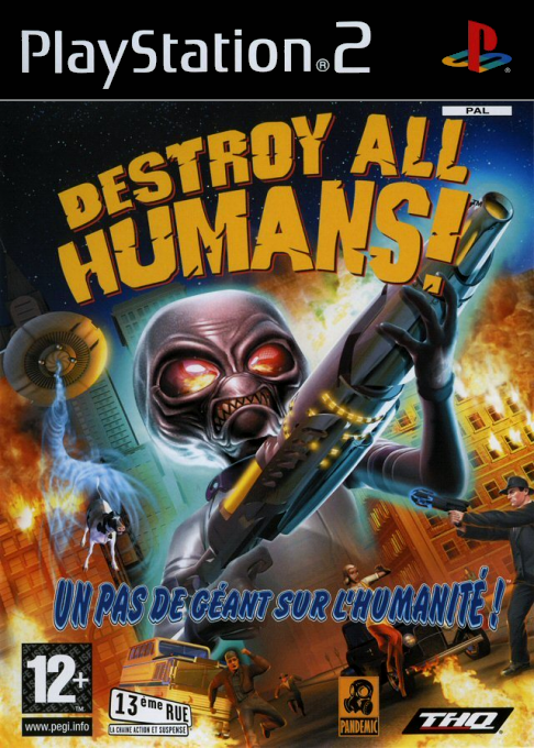 Jaquette de Destroy All Humans!