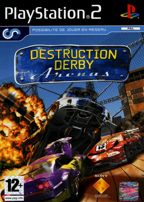 Jaquette de Destruction Derby Arenas