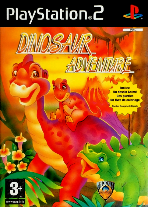 Jaquette de Dinosaur Adventure