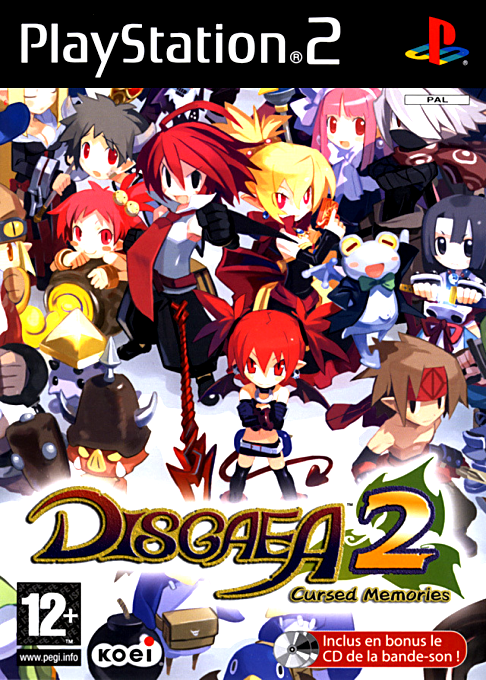 Jaquette de Disgaea 2 : Cursed Memories