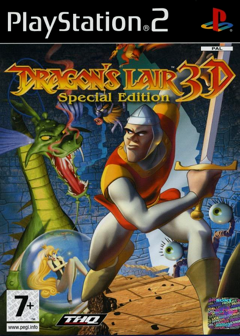 Jaquette de Dragon's Lair 3D : Special Edition