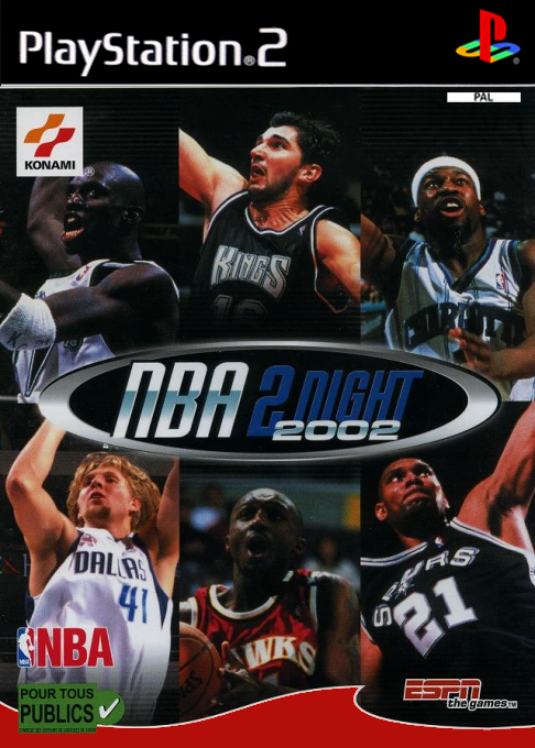 Jaquette de NBA 2Night 2002