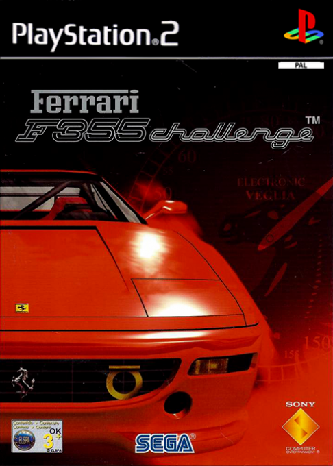 Jaquette de Ferrari F355 Challenge