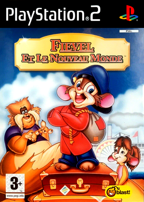 Jaquette de Fievel et le Nouveau Monde