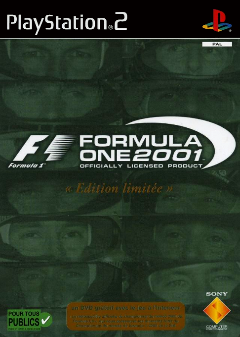 Jaquette de Formula One 2001