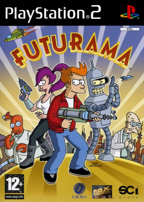 Jaquette de Futurama