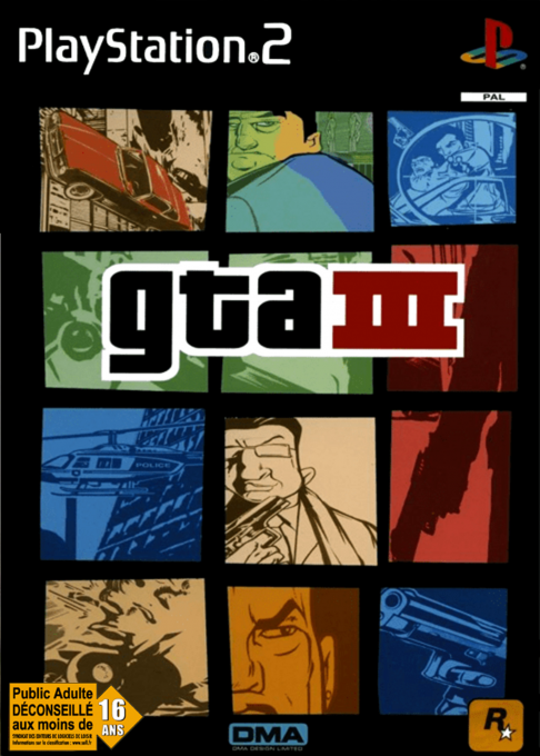 Jaquette de Grand Theft Auto III