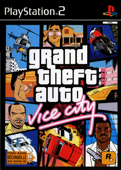 Jaquette de Grand Theft Auto : Vice City