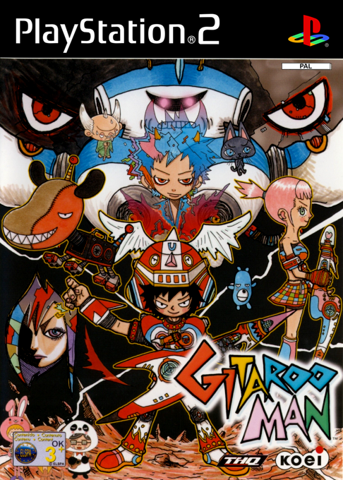 Jaquette de Gitaroo Man