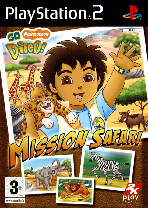 Jaquette de Go Diego ! Mission Safari