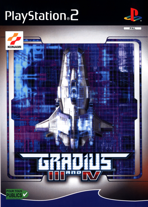 Jaquette de Gradius III and IV