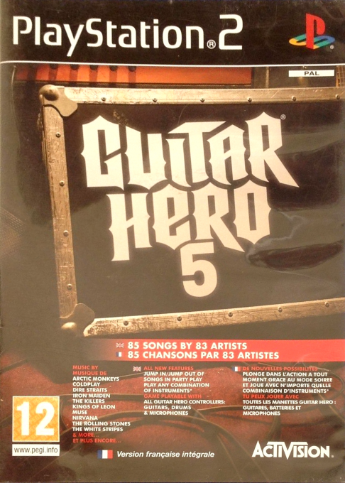 Jaquette de Guitar Hero 5