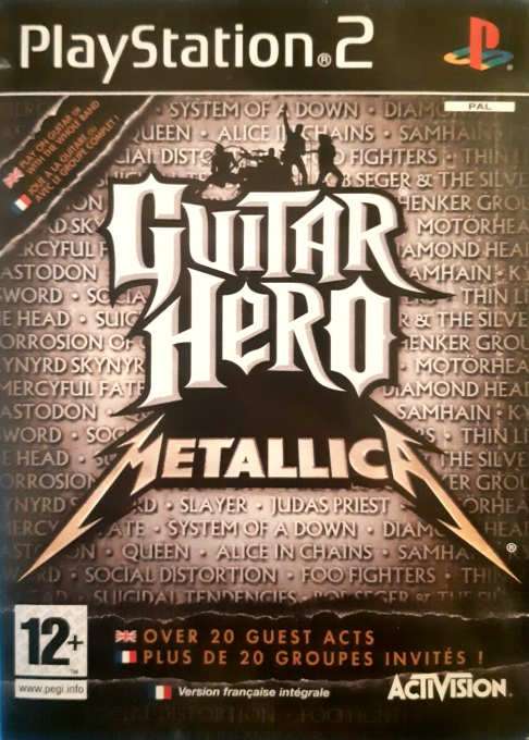 Jaquette de Guitar Hero : Metallica