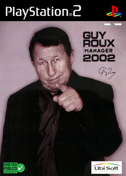 Jaquette de Guy Roux Manager 2002