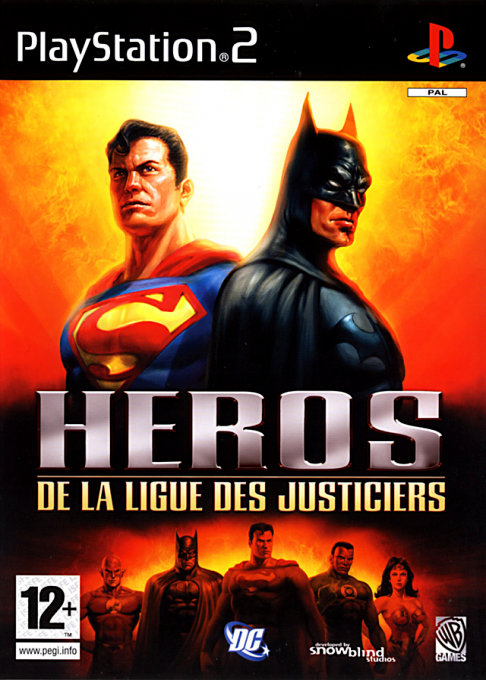 Jaquette de Heros De La Ligue Des Justiciers