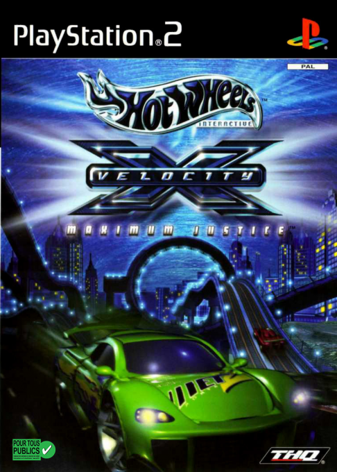 Jaquette de Hot Wheels : Velocity X Maximum Justice